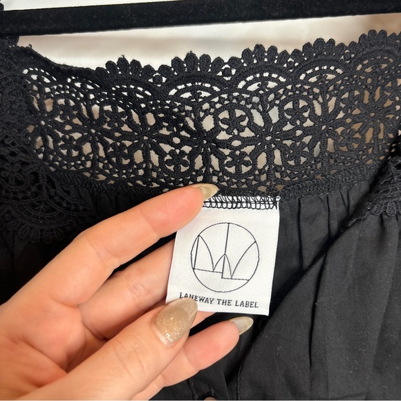 Laneway The Label Cotton Chemise XS Noir - Picture 7 of 11